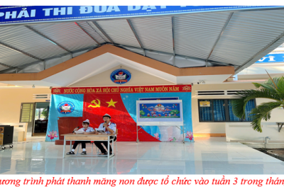 BÀI PHÁT THANH MĂNG NON TUẦN 3 THÁNG 9